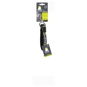 Zgarda tactica pentru caini, camuflaj verde, captuseala moale, marime XL