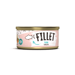 Recompensă umedă pentru pisici adulte Mr. Bandit Fillet, ton, 80g
