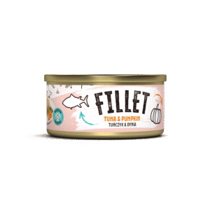 Recompensă umedă pentru pisici adulteMr. Bandit Fillet, ton și dovleac, 80g