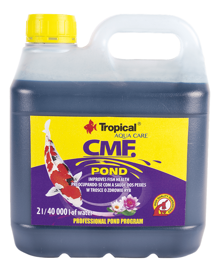 Preparat pentru eliminarea ciupercilor și bacteriilor nedorite din acvariu TROPICAL Fish CMF POND 2L
