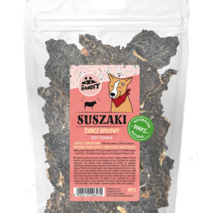 Recompense pentru caini Mr. Bandit, burta de vita, 180g