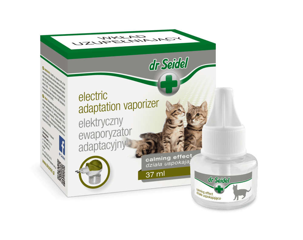 Rezerva Vaporizator pentru sprijin comportamental, stres&anxietate, la pisici, Dr. Seidel, 37 ml