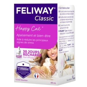 Rezervă difuzor antistres Feliway Classic, 48 ml