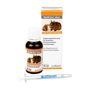 Rodicare AKUT Supliment digestiv pentru rozătoare: 15ml, extracte vegetale