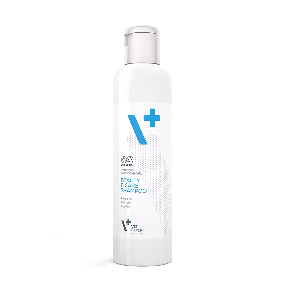 Sampon dermatocosmetic pentru caini si pisici cu piele sensibila Vet Expert Beauty&Care, 250 ml