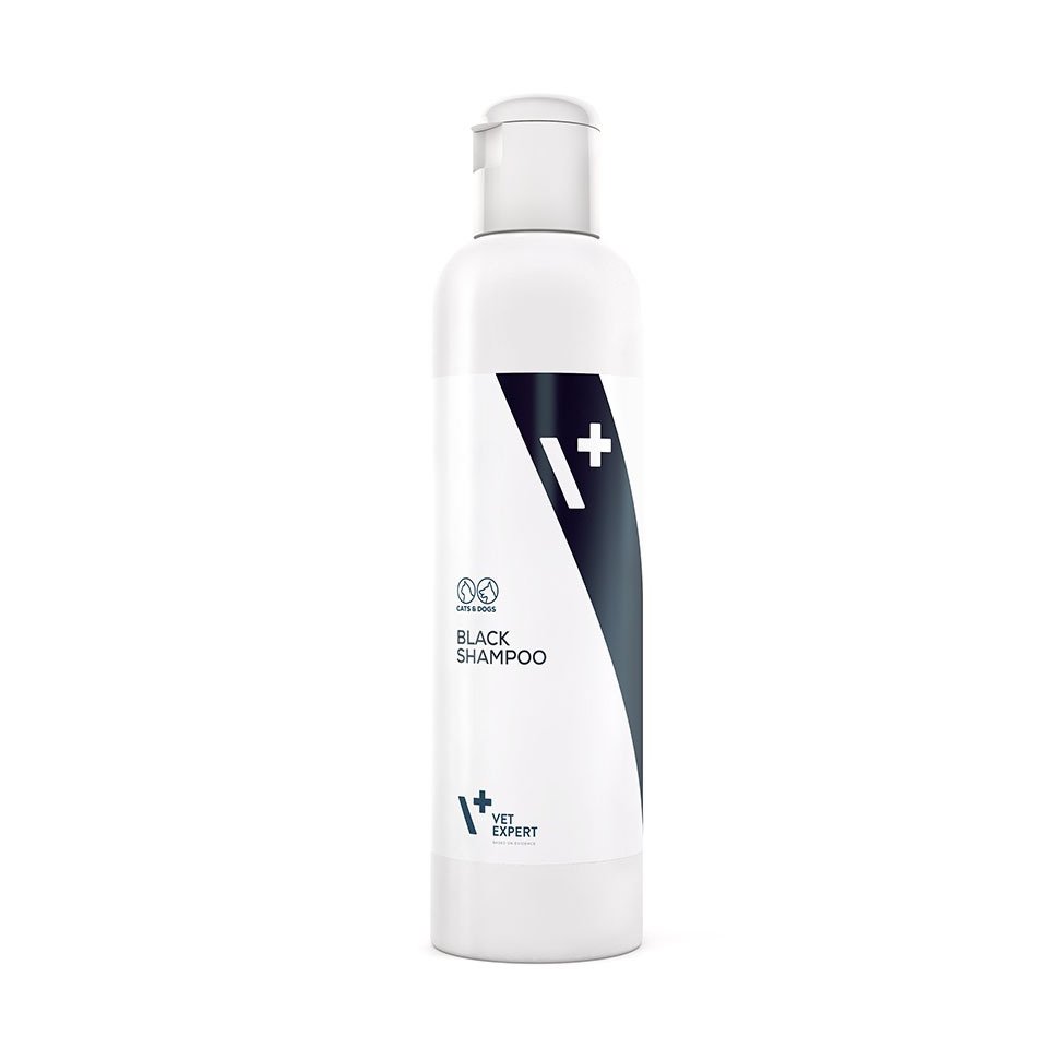 Sampon pentru blana neagra Vet Expert Black Shine, 250 ml