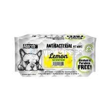 Servetele umede Absorb Plus Antibacterial, LEMON, 80 buc