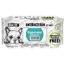 Servetele umede Absorb Plus Antibacterial, PEPPERMINT, 80 buc