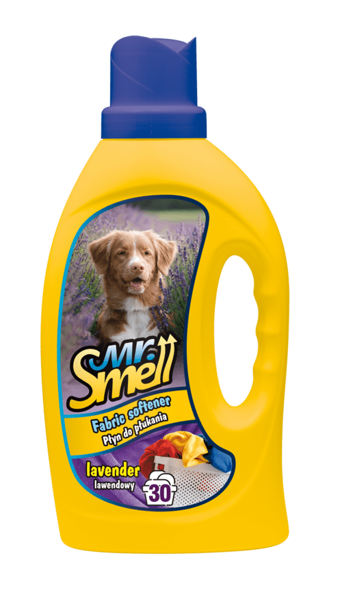 Soluție pentru eliminarea mirosurilor, balsam concentrat pentru rufe, Mr. Smell, lavanda, 1L