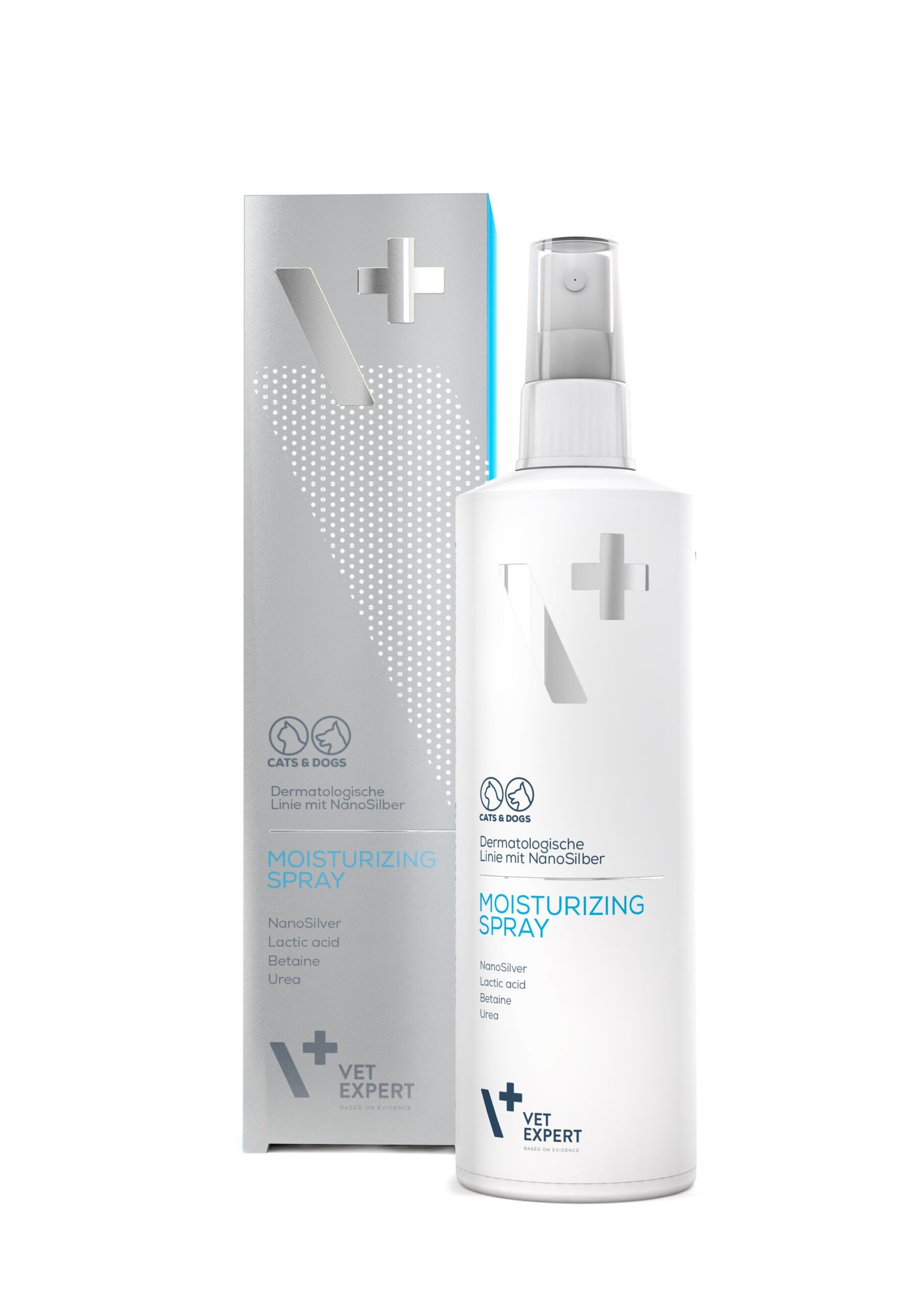 Spray hidratare intensa pentru caini si pisici cu leziuni dermatologice Vet Expert, 100 ml