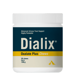 Supliment dietetic pentru gestionarea urolitilor de oxalat, cistina si urati, Dialix Oxalate Plus, Vetnova, 30 chews