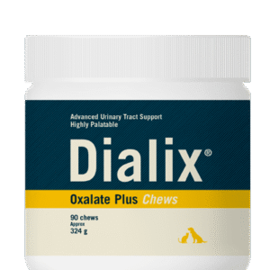 Supliment dietetic pentru gestionarea urolitilor de oxalat, cistina si urati, Dialix Oxalate Plus, Vetnova, 90 Chews