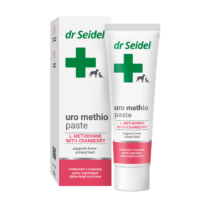 Supliment pentru susținerea tractului urinar inferior la câini și pisici Dr Seidel Uro Methio Paste