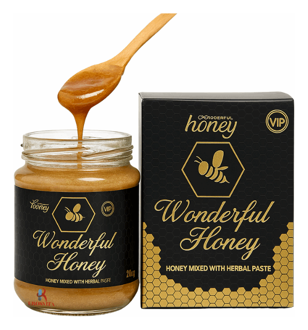 Wonderful Honey Miere Afrodisiac Naturala, Potenta Barbati si Libido Femei, Supliment Natural pentru Performanta Sexuala, 240 gr - imagine 2