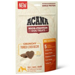 Acana Recompense Pentru Caini, Crunchy cu Curcan, 100 g
