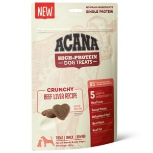 Acana Recompense Pentru Caini, Crunchy cu Vita, 100 g