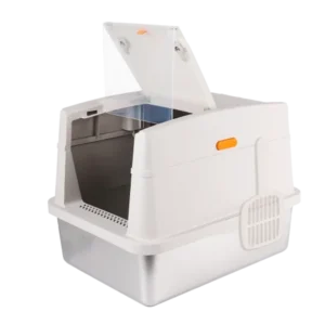 Afp Go Fresh Cat Litter Box din Otel Inoxidabil
