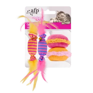 Afp Modern Cat Sweet Dessert Platter Set 4 Jucarii pentru Pisici