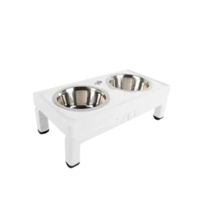 All for Paws Adjustable Double Feeder cu Doua Boluri 2x750 ML