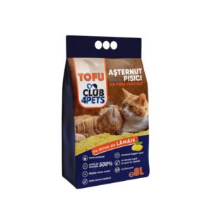 Asternut igienic Club 4 Pets Tofu - Lamaie - 8L