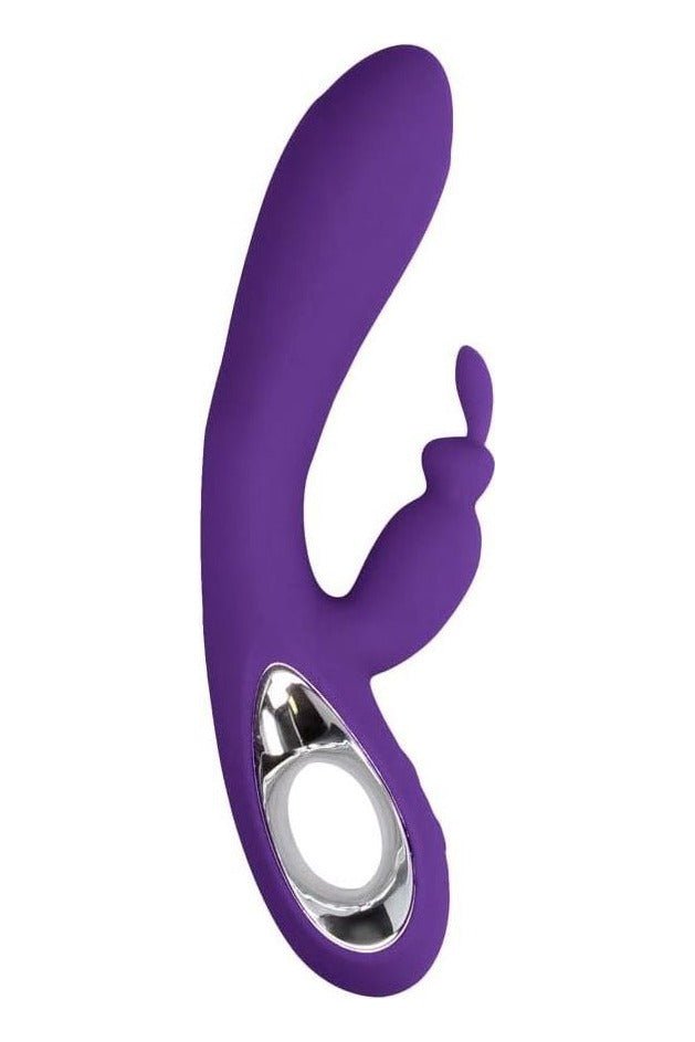 Vibrator Rabbit BELLA cu 36 moduri de vibratii si incarcare USB, flexibil, silentios, silicon premium, mov