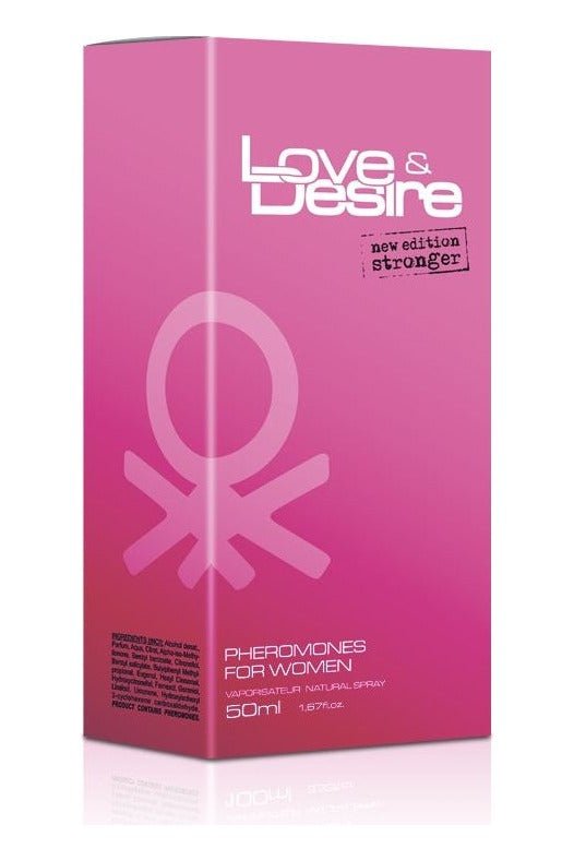 Parfum natural cu feromoni Love & Desire, pentru femei, 50 ml - imagine 3