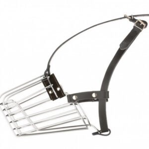 Botnita de metal, cromata, captusita cu neopren, circumferinta 26 cm x lungime 9.5 cm x inaltime 10 cm