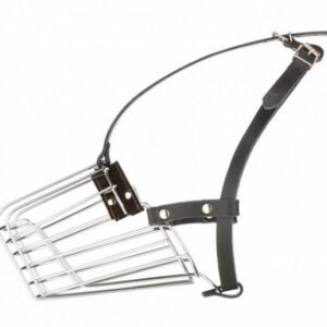 Botnita de metal, cromata, captusita cu neopren, circumferinta 35 cm x lungime 10.5 cm x inaltime 12.5 cm
