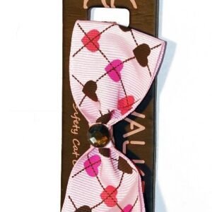 Walkit Zgarda Pisica Bow Tie 1.0 X 32 cm Roz