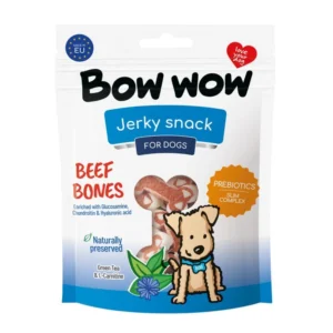 Bow Wow Recompense pentru Caini Bones cu Vita 80 Gr