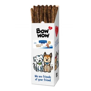 Bow Wow Recompense pentru caini Carnacori cu Ficat de Gasca 72 Buc