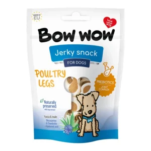 Bow Wow Recompense pentru Caini Poultry Legs 80 Gr