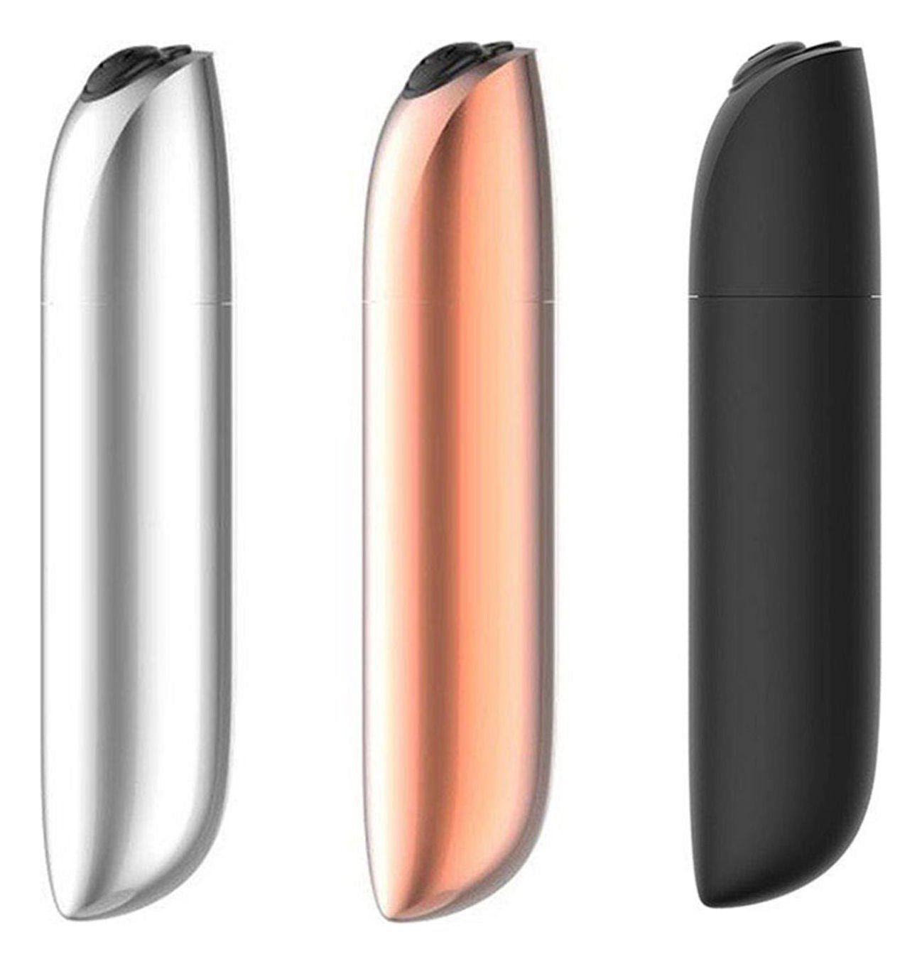 Vibrator clitoris Powerful Bullet cu 20 moduri de vibratii si incarcare USB, 10 cm, argintiu - imagine 4