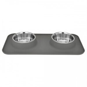 Set 2 Castroane Din Inox Cu Suport Silicon 2 x 0.32 l