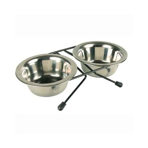 Castron Inox Cu Suport Mol X2 Buc 1.75 L