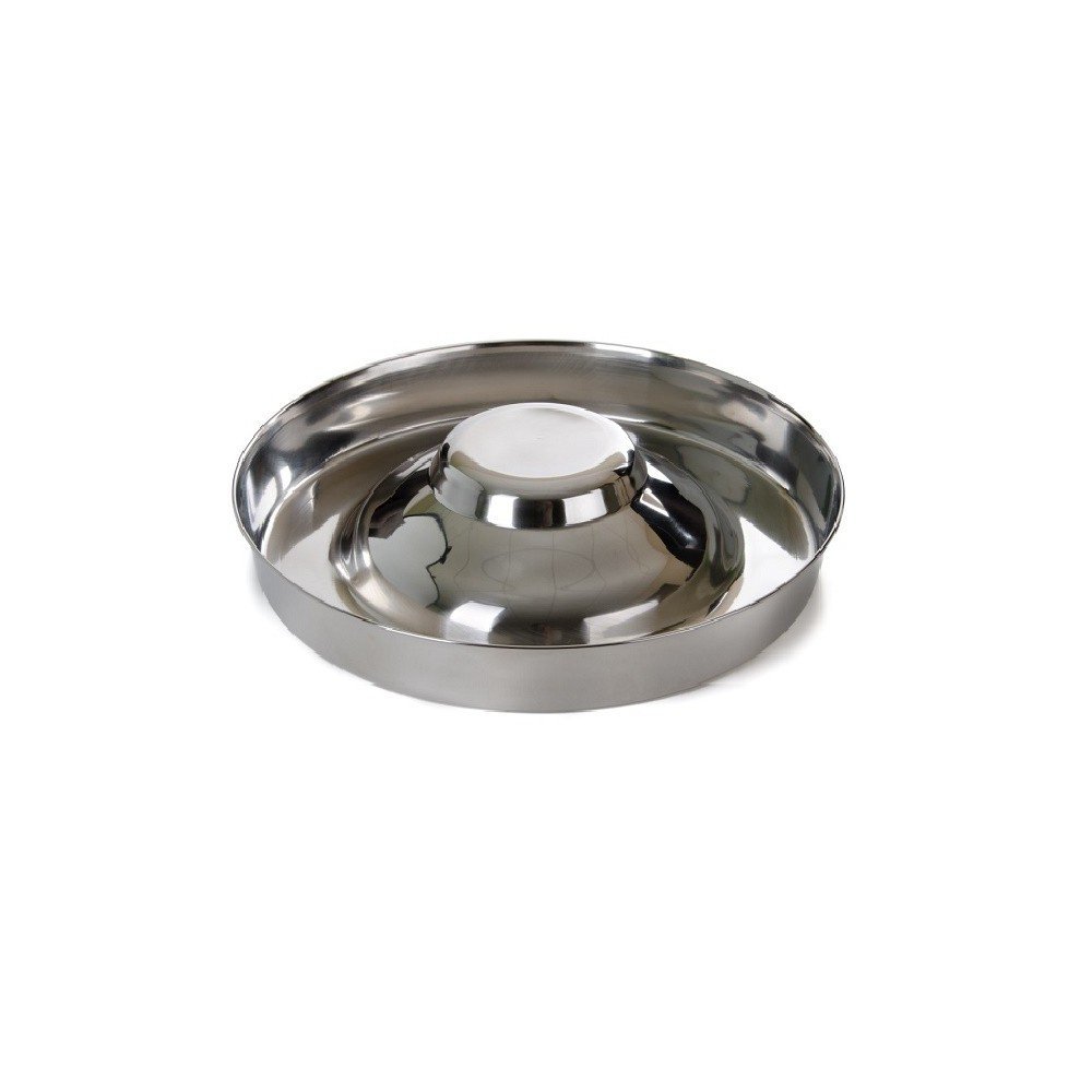 Castron inox pt caini juniori diametru 39 cm