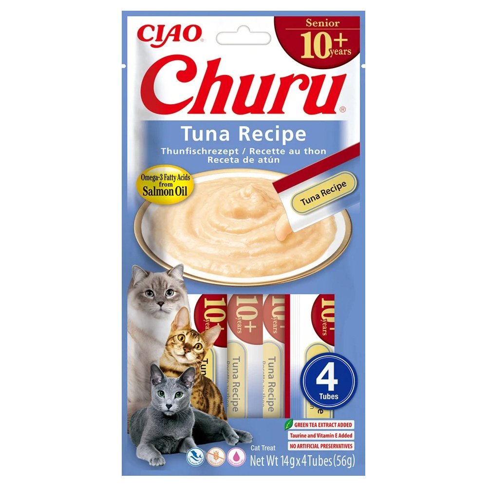 Churu Cat Senior Creamy Treat, 4x14 grame - imagine 2