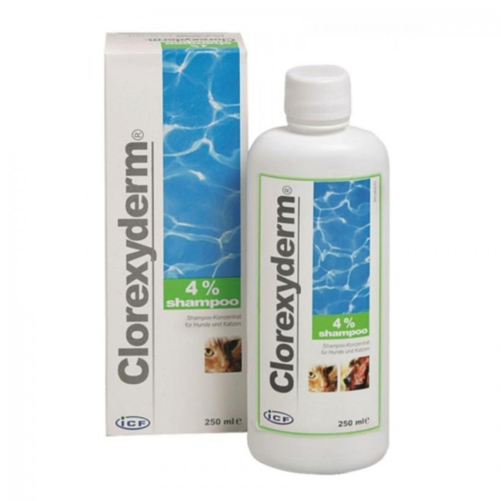 Sampon Clorexiderm 4%,pentru caini si pisici, 250 ml