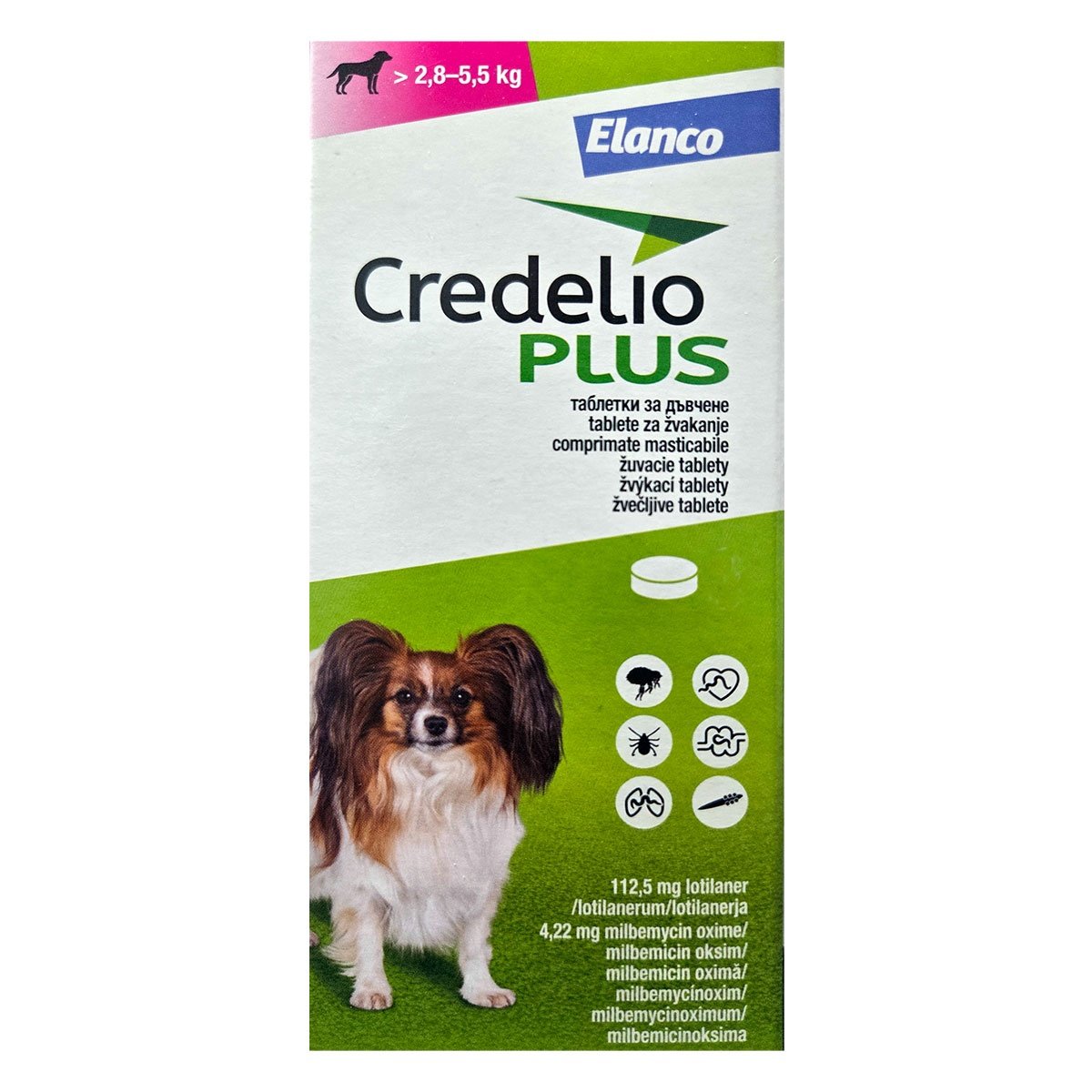 Credelio Plus Caine, 1 tableta