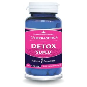 Detox Suplu, 60 capsule