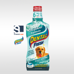 Soluție igienă orală câini Dental Fresh, Synergy Labs: 237 ml, fără alcool