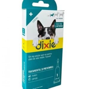 Antiparazitar extern pentru caini intre 10-20 kg Dixie Spot On M, 1 pipeta