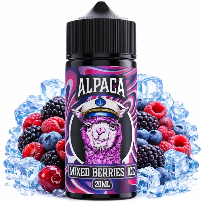 Longfill Alpaca Mixed Berries Ice 20ml/120ml