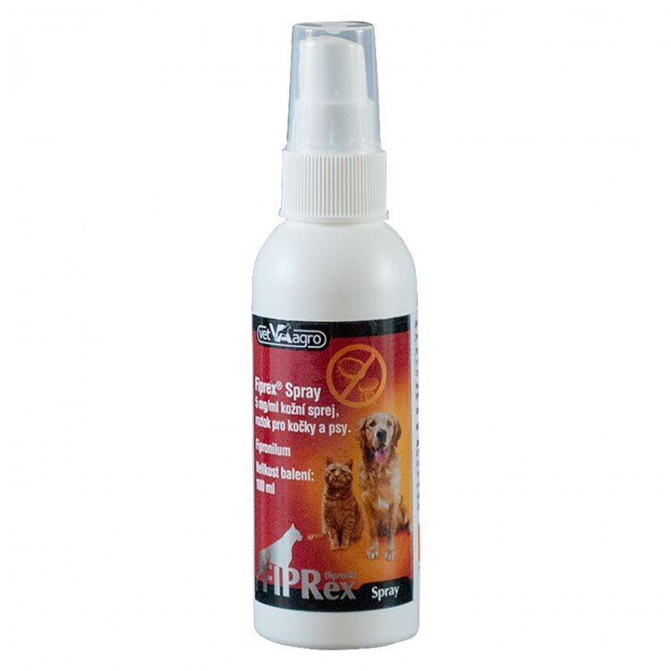 Spray antiparazitar pentru caini si pisici FIPRex, 100 ml