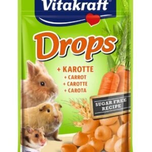 Vitakraft Drops Iepure Cu Morcov 75 g