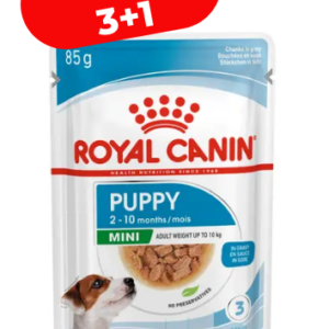 Royal Canin Plic Mini Puppy 85 g Promo 3+1