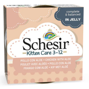 Schesir Pisica Junior Pui/Aloe 85 g