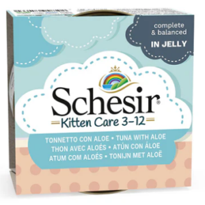 Schesir Pisica Junior Ton/Aloe 85 g