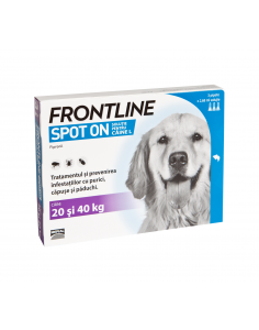 Antiparazitar caini Frontline Spot On L (20-40 kg), 1 pipeta
