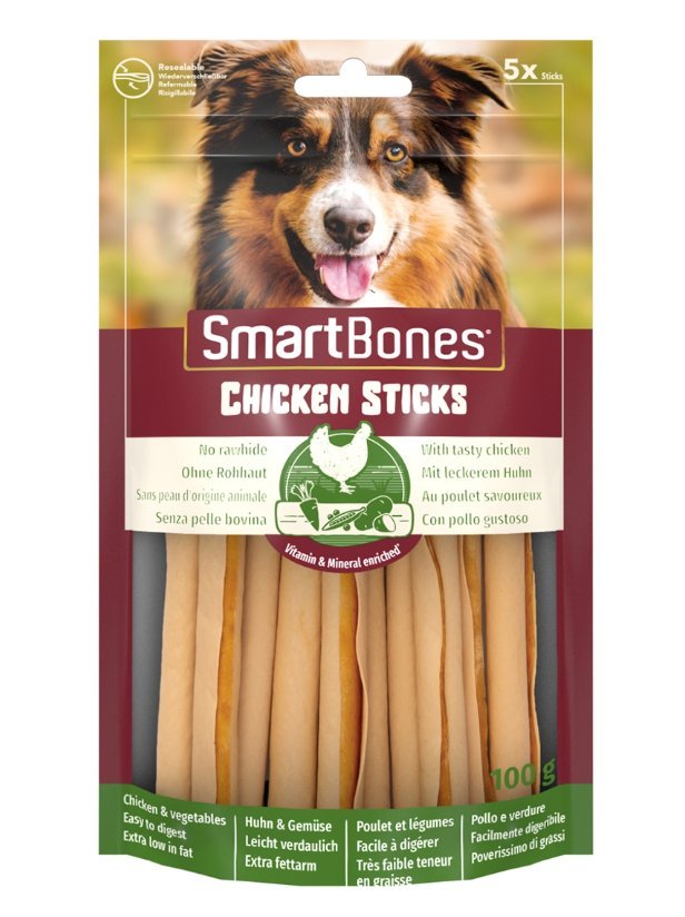 Smartbones Recompense Pui Sticks /5 buc